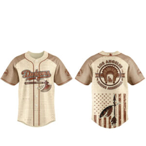 Los Angeles Dodgers x Native American Heritage 2026 Baseball Jersey