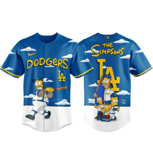Los Angeles Dodgers x The Simpsons 2026 Major Gameday Baseball Jersey