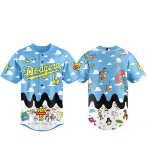 Los Angeles Dodgers x Toy Story 5 Baseball Jersey Version 1