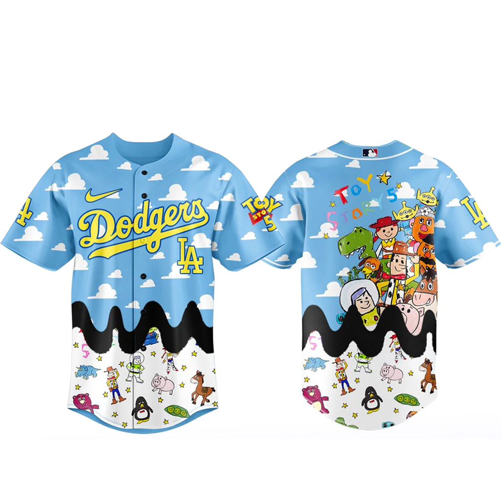 Los Angeles Dodgers x Toy Story 5 Baseball Jersey Version 2 1 Los Angeles Dodgers x Toy Story 5 Baseball Jersey Version 2