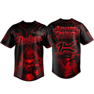 Los Angeles Dodgers x Young Miko Late Checkout Tour 2026 Baseball Jersey
