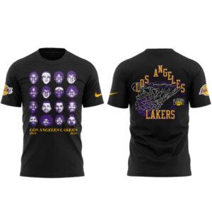 Los Angeles Lakers It’s Go Time Playoff Details 2026 T-Shirt
