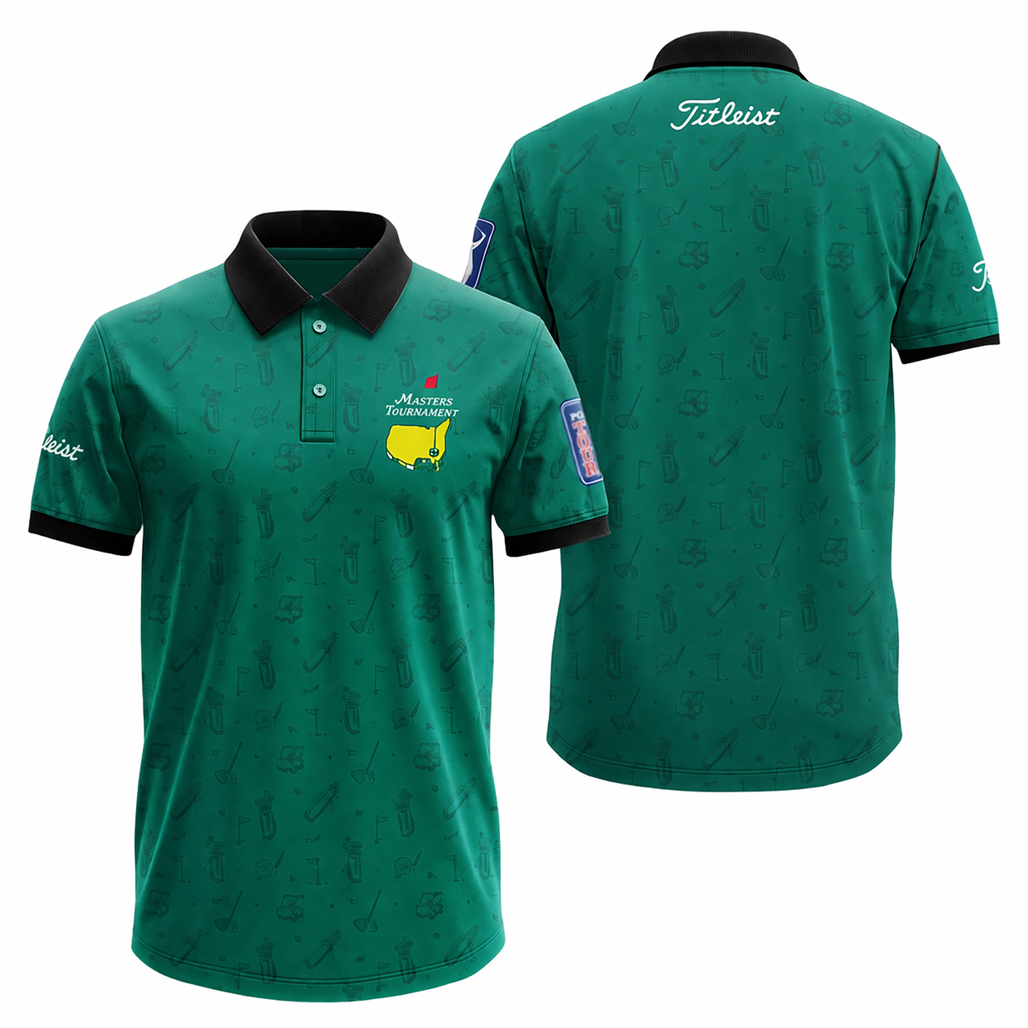 Masters Tournament Titleist Golf 2026 Polo Shirt 1 Masters Tournament Titleist Golf 2026 Polo Shirt