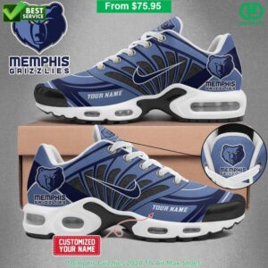 Custom Name Memphis Grizzlies 2026 Air Max Shoes Air Cushion Sneakers