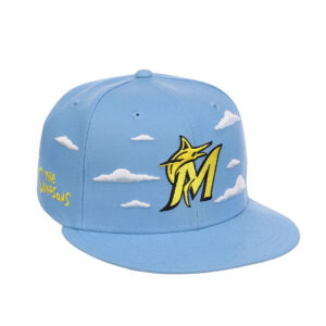 Miami Marlins The Simpsons Clouds 2026 Snapback Cap