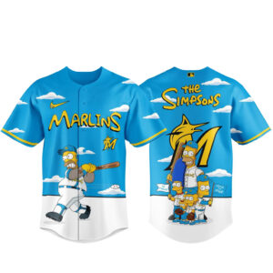 Miami Marlins x The Simpsons 2026 Major Gameday Baseball Jersey