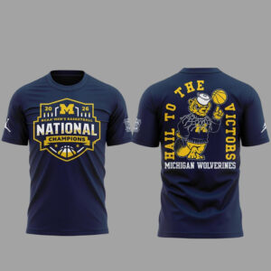 Michigan Wolverines 2026 NCAA National Champions Hail To The Victors T-Shirt
