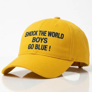 Michigan Wolverines Basketball Shock The World Boys Go Blue Hat