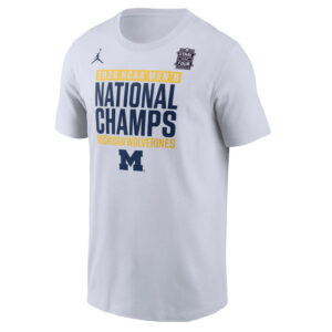 Michigan Wolverines Men's Basketball National Champions 2026 Celebration T-Shirt