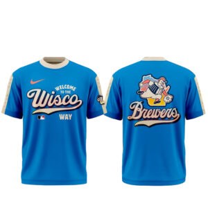 Milwaukee Brewers City Connect 2026 Welcome To The Wisco Way T-Shirt