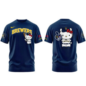 Milwaukee Brewers Hello Kitty Night 2026 T-Shirt