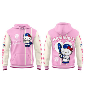 Milwaukee Brewers x Hello Kitty 2026 Pink Hoodie
