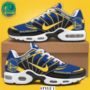 Custom Name Golden State Warriors 2026 Air Max Shoes Air Cushion Sneakers