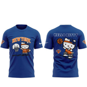 New York Knicks Hello Kitty 2026 Basketball Night T-Shirt