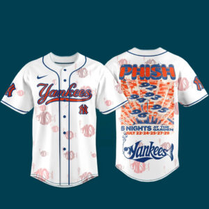 New York Yankees x Phish Summer Tour 2026 Baseball Jersey