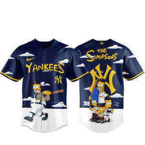 New York Yankees x The Simpsons 2026 Major Gameday Baseball Jersey