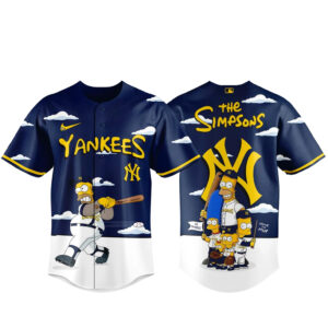 New York Yankees x The Simpsons Wonderbat 2026 Baseball Jersey
