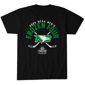 North Dakota Men's Hockey 2026 Frozen Four T-Shirt