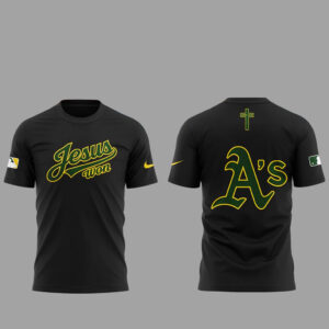 Oakland Athletics x Jesus Won 2026 T-Shirt