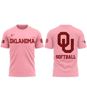 Oklahoma Sooners Softball 2026 Pink Game T-Shirt