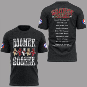 Oklahoma Sooners x Grateful Dead Boomer Sooner Night 2026 T-Shirt