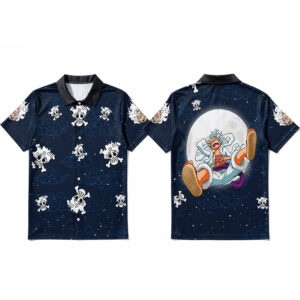 One Piece Gear 5 Jolly Roger Hawaiian Shirt