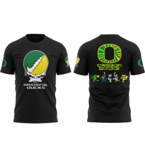 Oregon Ducks Grateful Ducks 2026 T-Shirt