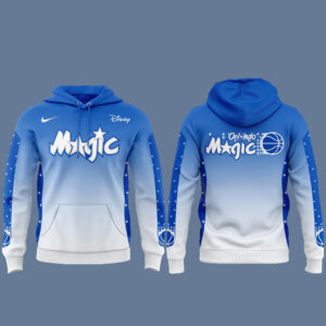 Orlando Magic x Jeff Hamilton 2025-26 City Blue Gradient Hoodie