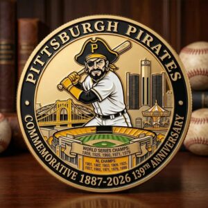 Pittsburgh Pirates 139Th Anniversary Commemorative Coin 2026