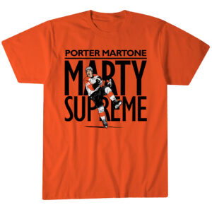 Philadelphia Flyers Porter Martone Marty Supreme T-Shirt