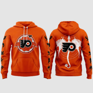Philadelphia Flyers x Fourth Wing Night 2026 Orange Hoodie