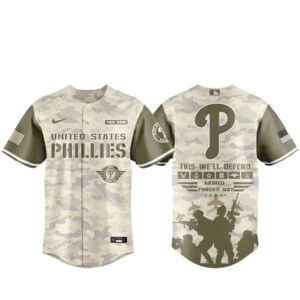 Philadelphia Phillies Armed Forces Day Appreciation Night 2026 Baseball Jersey
