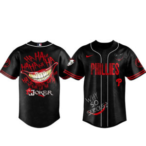 Philadelphia Phillies X Joker Game Night 2026 Baseball Jersey