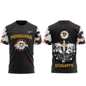 Pittsburgh Penguins Fourth Wings Night 2026 Basgiath T-Shirt