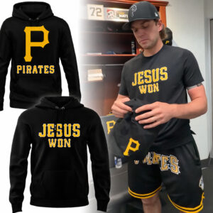Pittsburgh Pirates Jesus Won 2026 Hoodie