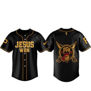 Pittsburgh Pirates Jesus Won 2026 Night Of Faith Black Baseball Jersey