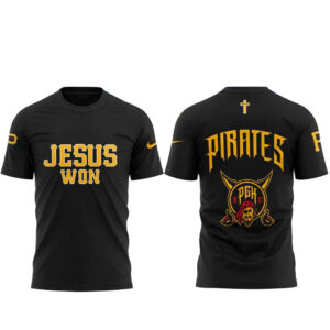 Pittsburgh Pirates x Jesus Won 2026 T-Shirt