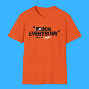 Puck Everybody Philadelphia Flyers Ignite Orange T-Shirt