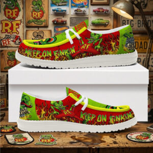 Rat Fink Keep On Finkin New Bean Shoes