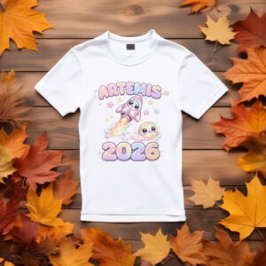 Rocket Artemis 2026 Cute Shirt