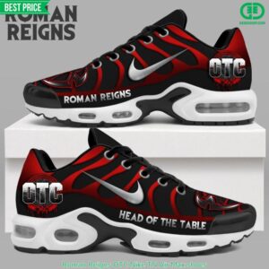 Custom Name Roman Reigns Head Of The Table 2026 Air Max Shoes Air Cushion Sneakers