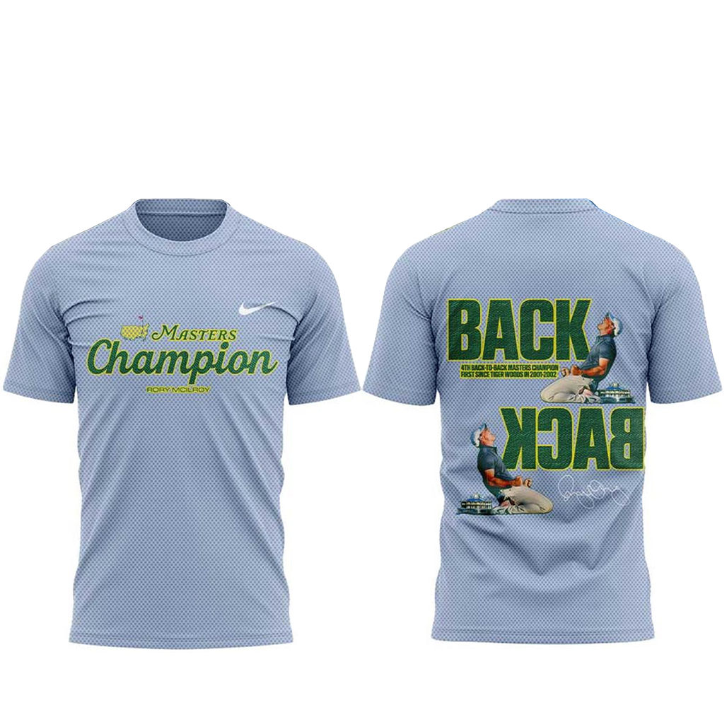 Rory McIlroy Masters Tournament Champion 2026 Shirt 1 Rory McIlroy Masters Tournament Champion 2026 T-Shirt