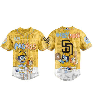 San Diego Padres x Bluey And Bingo 2026 Night Baseball Jersey