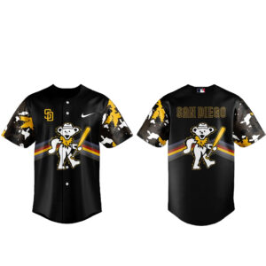 San Diego Padres x Grateful Dead Night 2026 Baseball Jersey