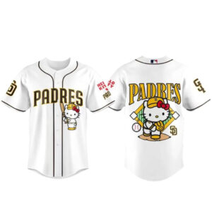 San Diego Padres x Hello Kitty Night 2026 Baseball Jersey