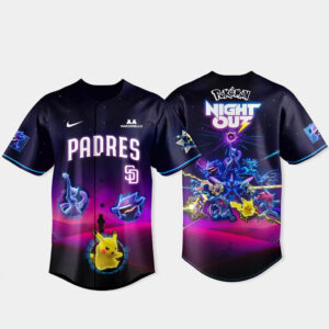 San Diego Padres x Pokémon Night Out 2026 Baseball Jersey