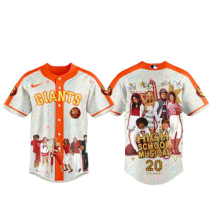 San Francisco Giants x 20th Anniversary High School Musical Baseball Jersey