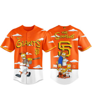 San Francisco Giants x The Simpsons 2026 Major Gameday Baseball Jersey