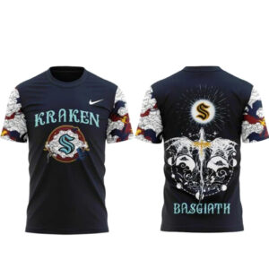 Seattle Kraken Fourth Wings Night 2026 Basgiath T-Shirt