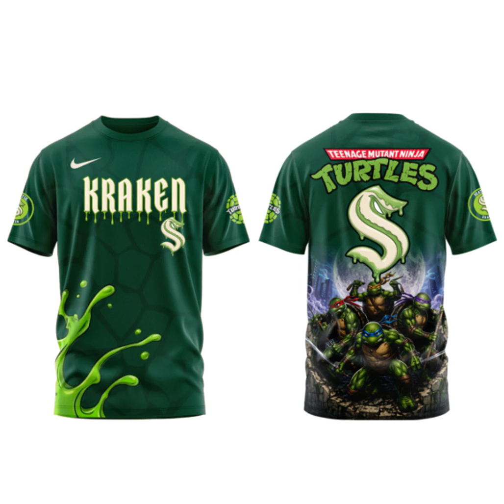 Seattle Kraken x Mutant Street Fighters Shirt 1 Seattle Kraken x Mutant Street Fighters T-Shirt